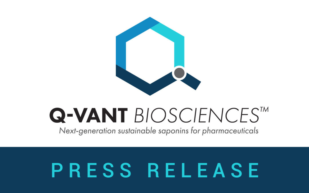 Q-VANT Biosciences enters Vaccine Research Master Agreement with Kansas State University Teams to study the impact of saponin-based adjuvants on animal vaccine efficacy