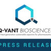 Logo Q-VANT BIOSCIENCES press release social